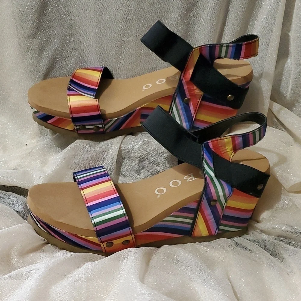 BAMBOO RAINBOW WEDGES